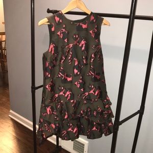 Banana Republic ruffle/pattern dress